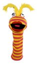 Childrens Toyshop  Toys : LIPSTICK - LONG SLEEVE KNITTED PUPPET (with squeek when mouth is operated) [Toy