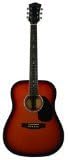 Main Street MA241TSB 41-Inch Dreadnought Size Acoustic Guitar with Covered Machine Heads