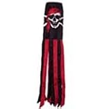 60 Inch Pirate w/ Red Bandana Jolly Roger Windsock