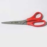 (Price/EA)Value line stainless steel 8 straight shears, l/r, 3-1/2 cut, black handle