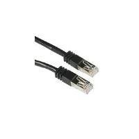 Cables To Go 50m Shielded Cat5e Moulded Patch Cable - Black