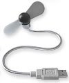USB Bus Powered Fan with Flexible Wire for Mac apple
