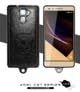"Hello Deere" "Leiers Domi Cat" Series Ultra Compact PU Leather Soft Cover for Huawei Honor 7 (Black DMM-TPU-HWRY7-02)