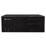 SilverStone SST-LC17-B Aluminum Front Panel/0.8 mm SECC Body ATX Media Center/HTPC Case - Retail (Black)