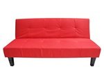 Red Collegiate Futon