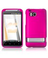 Htc ThunderBolt Incredible HD 6400 Silicone Skin Case (Hot Pink)