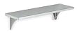 Industrial Grade 1ECL6 Shelf, 16 x 4 1/2 In, SS