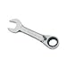 Blackhawk By Proto BW-2210R 12 Point Combination Stubby Reversible Ratcheting Wrench, 3/8-Inch