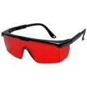 DavidWhite 57-GLASSES Laser Glasses, Red by David White