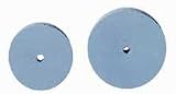 BRIGHTBOY WR PUMICE WHEELS BLUE 7/8X1/8 SQUARE BOX OF 100