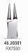LINDSTROM PLIER ROUND NOSE SMOOTH RX7590