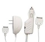 Kroo 30Gb (Black) Apple Ipod G5 Video Melrose Leather Case / Home Travel Charger / 12V Car Charger - By Pcmicrostore