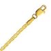 Jewelry : 10k Yellow Gold 10 Inch X 2.2 mm Mariner Link Anklet