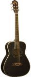 Oscar Schmidt OGHSBLH 1/2 Size Dreadnought Acoustic Guitar (Left Handed, High Gloss)