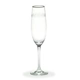 By Mikasa-Infnty Band Platinum Collection 6.75 Oz Flute Glass