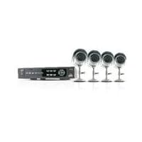SVAT CV500-4CH-002 Web Ready 4 Channel H.264 DVR Security System with Smart Phone Access and 4 Indoor/Outdoor Hi-Res CCD Night Vision Surveillance Cameras