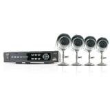 SVAT CV500-4CH-002 Web Ready 4 Channel H.264 DVR Security System with Smart Phone Access and 4 Indoor Outdoor Hi-Res CCD Night Vision Surveillance Cameras product image
