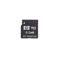 HP Flash memory card 512 MB miniSD 1115197YGQL. SL500 AA200 HP Flash memory card 512 MB miniSD