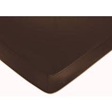 Bella Pink Fitted Crib Sheet for Baby and Toddler Bedding Sets by JoJo - Espresso Brown product image