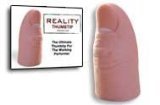 Magic Makers Reality Thumb Tip With Online Video Instructions & a Red Silk
