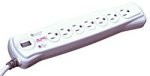 Surge P7T 7Outlet Strip 10Ft Cord With Tel 420J