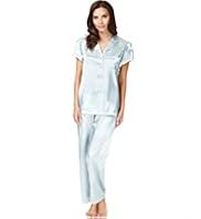 Per Una Revere Collar Spotted Satin Pyjamas