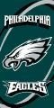 Philadelphia Eagles Fiber Reactive Pool/Beach/Bath Towel (Team Color)