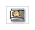 Oval Cabochon Citrine Classic Tourmaline, Italian Charm by Nomination Charms