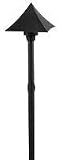 Hinkley Black Trumpet Low Voltage Landscape Light