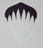 5 Sets - WHITE FLAMES - Hard Poly flights