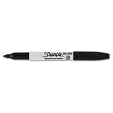SAN37401 MARKER,SHARPIE,CD/DVD,TWIN-TIP,BLK