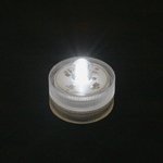 Submersible LED Decor Tea Light * Wedding or Events * (Pack of 10) - White