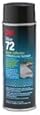 3M 72 Pressure Sensitive Spray Adhesive, Blue 17.3 Net Ounces, Aerosol Can