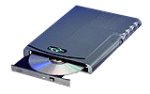 Micro Solutions Backpack Bantam - Disk drive - CD-ROM - 24x - Parallel - external - black