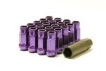 Muteki SR48 Open-Ended Lightweight Lug Nuts in Purple - 12x1.25mm