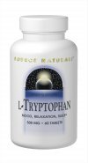 Source Naturals L-Tryptophan 500mg, 120 Capsules
