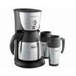 Hamilton Beach Stay or Go Coffee Maker with Thermal Carafe and Two Travel Mugs by Hamilton Beach