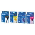 BULK PACK GENUINE - Brother cyan magenta yellow black ink  cartridge