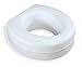 Contoured Plastic Raised Toilet Seat - Plastic Raised Toilet Seat - 3 each