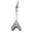 Eiffel Tower Charm - Sterling Silver