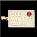 10KT RECTANGLE MEDICAL ID PENDANT WITH SEE WALLET CARD MESSAGE