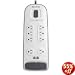 Belkin 8 Outlet Surge Protector with Telephone Protection