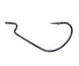 Matzuo America Wide Gap Worm J Bend, Black Chrome 5pc 4/0