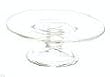 Dollhouse Miniature Glass Cake Stand