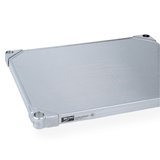Super Erecta Solid Shelf, Stainless Steel, 24x48