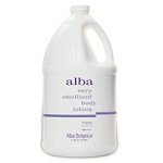 Very Emollient Body Lotion Original Unscented - 1 gallon., (Alba Botanica)