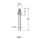 リューター 難削材加工用超硬 スパイラルカット K8641