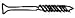 O'Berry #3251 50CT Squeak Replacement Screw