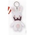 Porte clefs peluche Porte clefs Lapin Cr�tin Hauteur : 13 cm