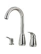 Price Pfister T526-5CC Contempra One Handle Kitchen Faucet with Pull-Out Spray a